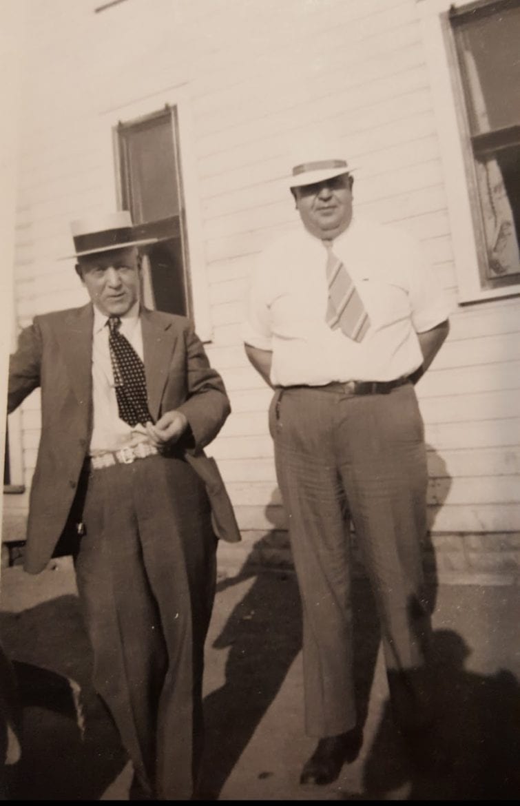 2 men in suits in 1943