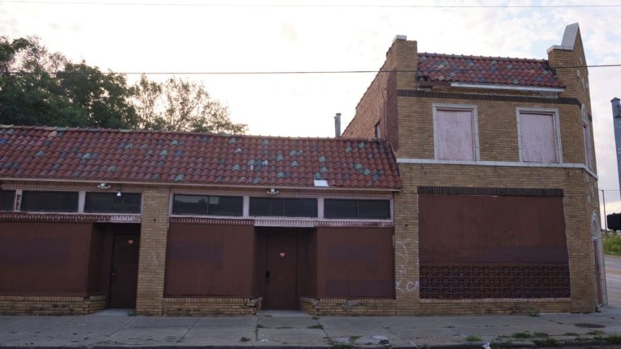This property at 3855 Woodland Ave. is on Kansas City’s dangerous buildings list.