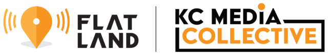 Flatland logo, KC Media Collective logo