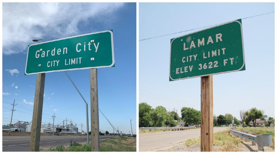 The population of Garden City's county has doubled since 1970 to more than 38,000. But the number of people living in Lamar's county has slipped under 12,000.