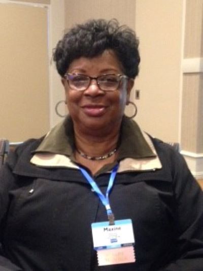 Maxine Drew, a member of the Kansas City, Kansas, school board, at the recent Kansas Association of School Boards convention in Overland Park.