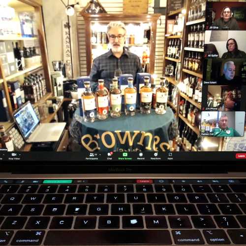 Virtual Irish whiskey tastings remain a popular event at Browne’s Irish Marketplace after the pandemic.