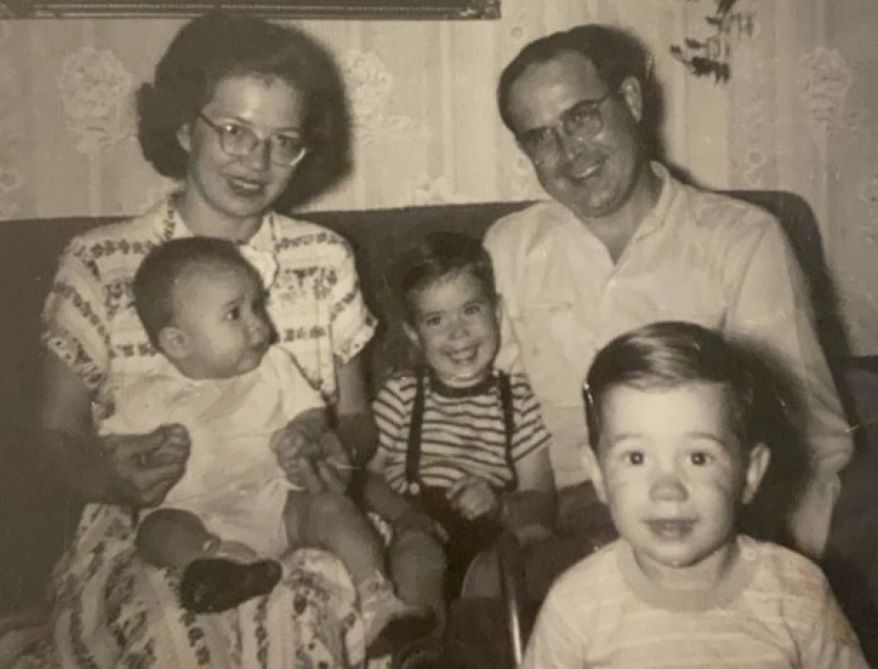 In 1950 a census enumerator visited the Detroit, Michigan, home of the McClain family, which included infant David McClain (left). Some 72 years later David’s daughter Claire McClain of Independence tracked down the resulting census entry, in which the family’s name had been misspelled.