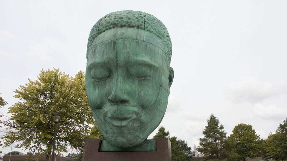 Charlie Parker Memorial statue