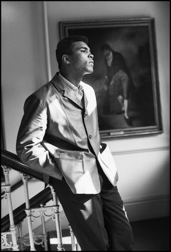 Muhammad Ali at Lord’s Cricket Ground, St. John’s Wood, London, England, 1966.