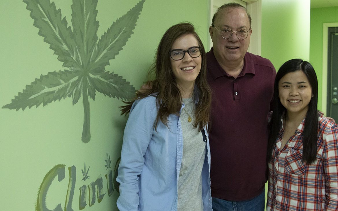 Darby Cook, Jana Lappin and Dr. Mike Poppa