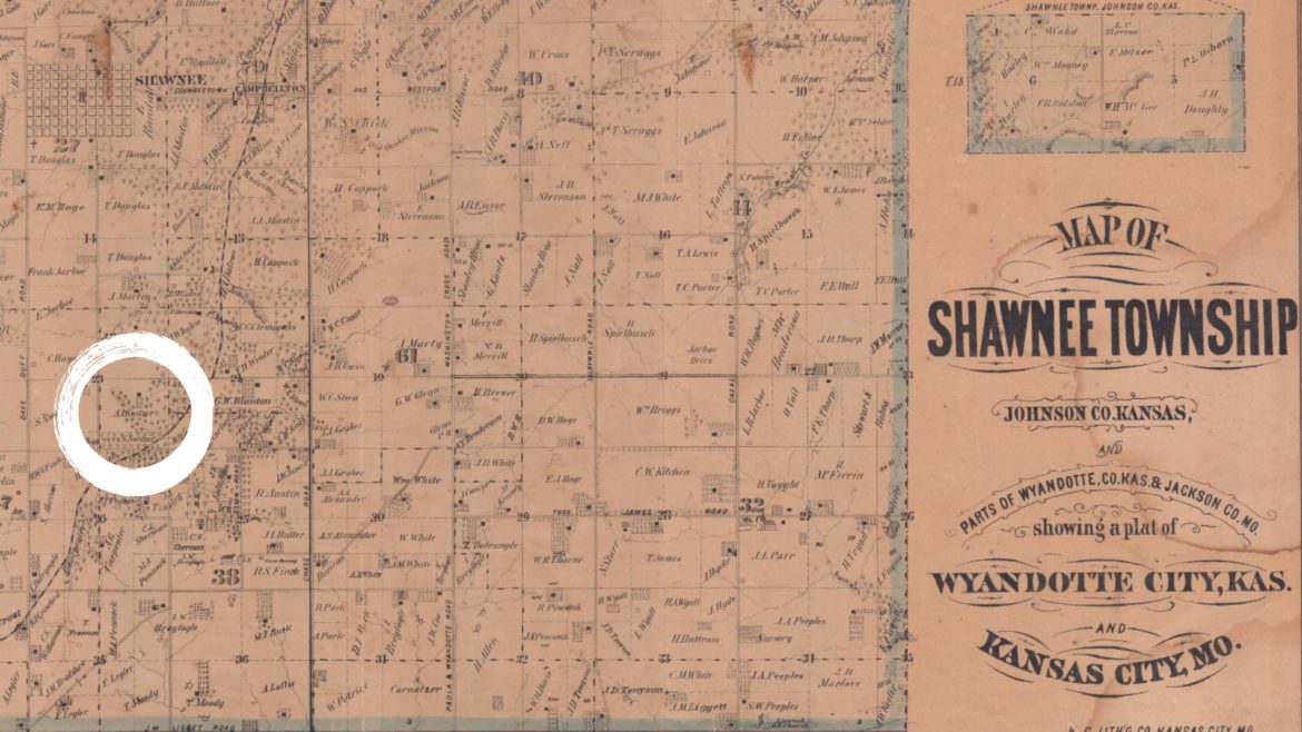 Map of Johnson County