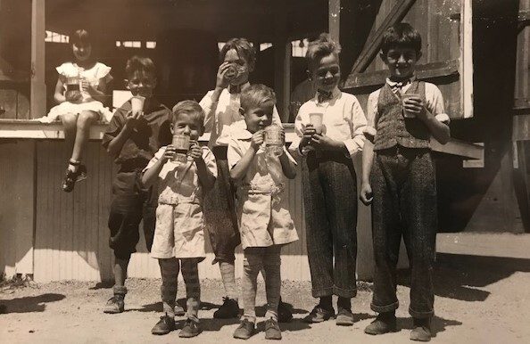 Children at Fairyland Park, 1930.