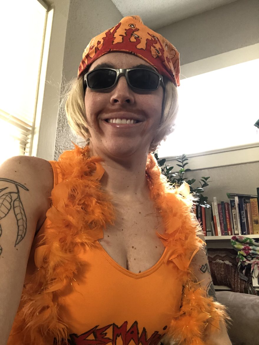 Kailee Karr as 'Woke Hogan.' 