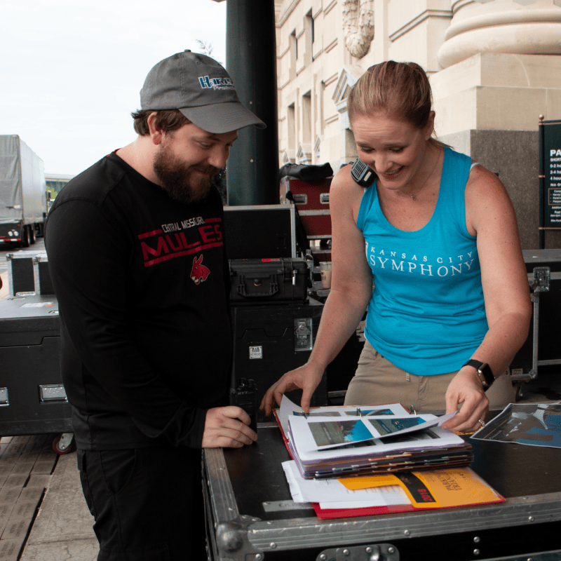 Kansas City Symphony Artistic Operations Manager Rebecca Martin