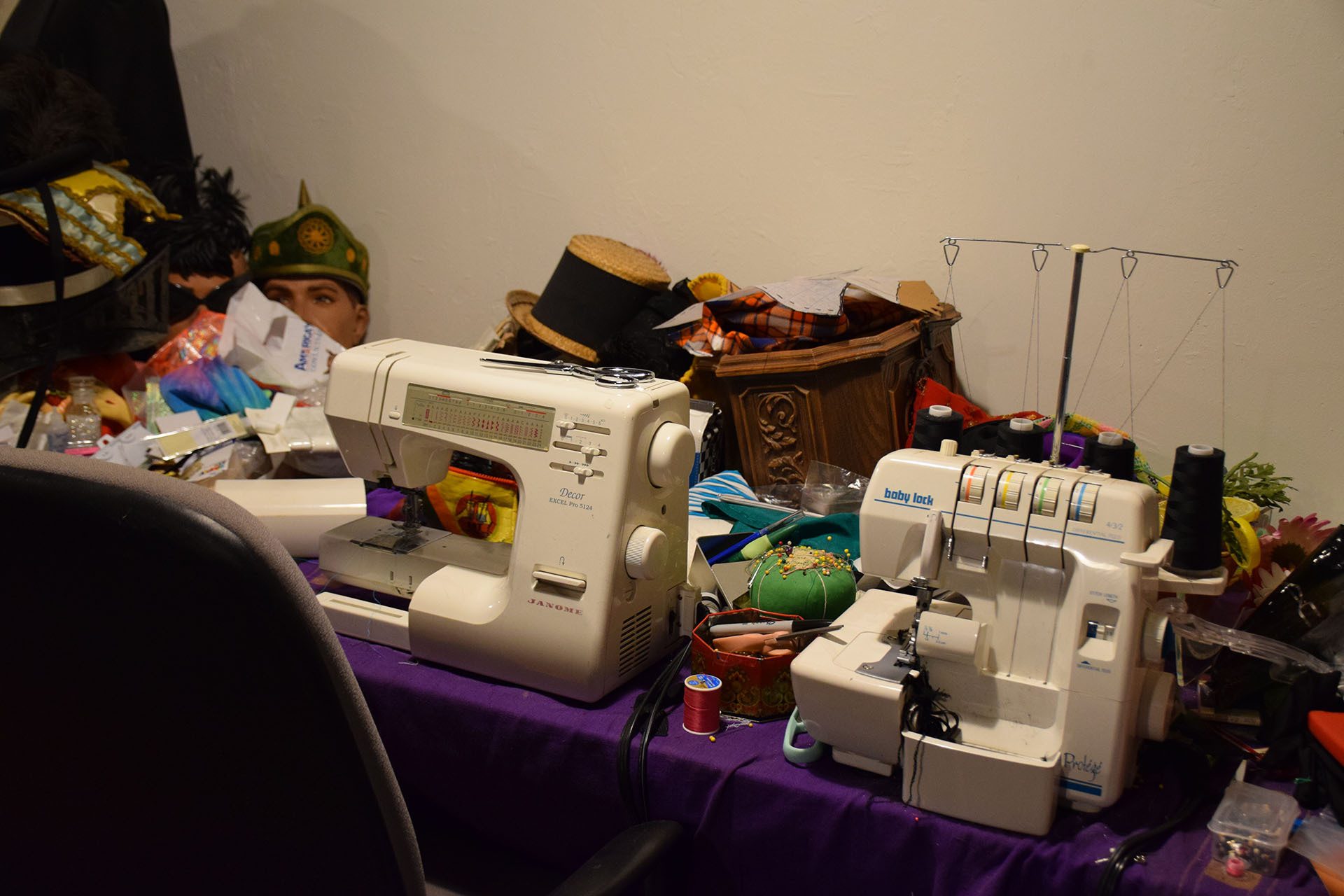 Andy Chamber's workshop