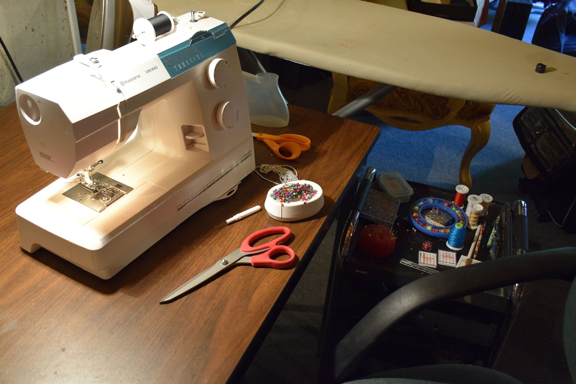 Kirk Nelson's sewing machine