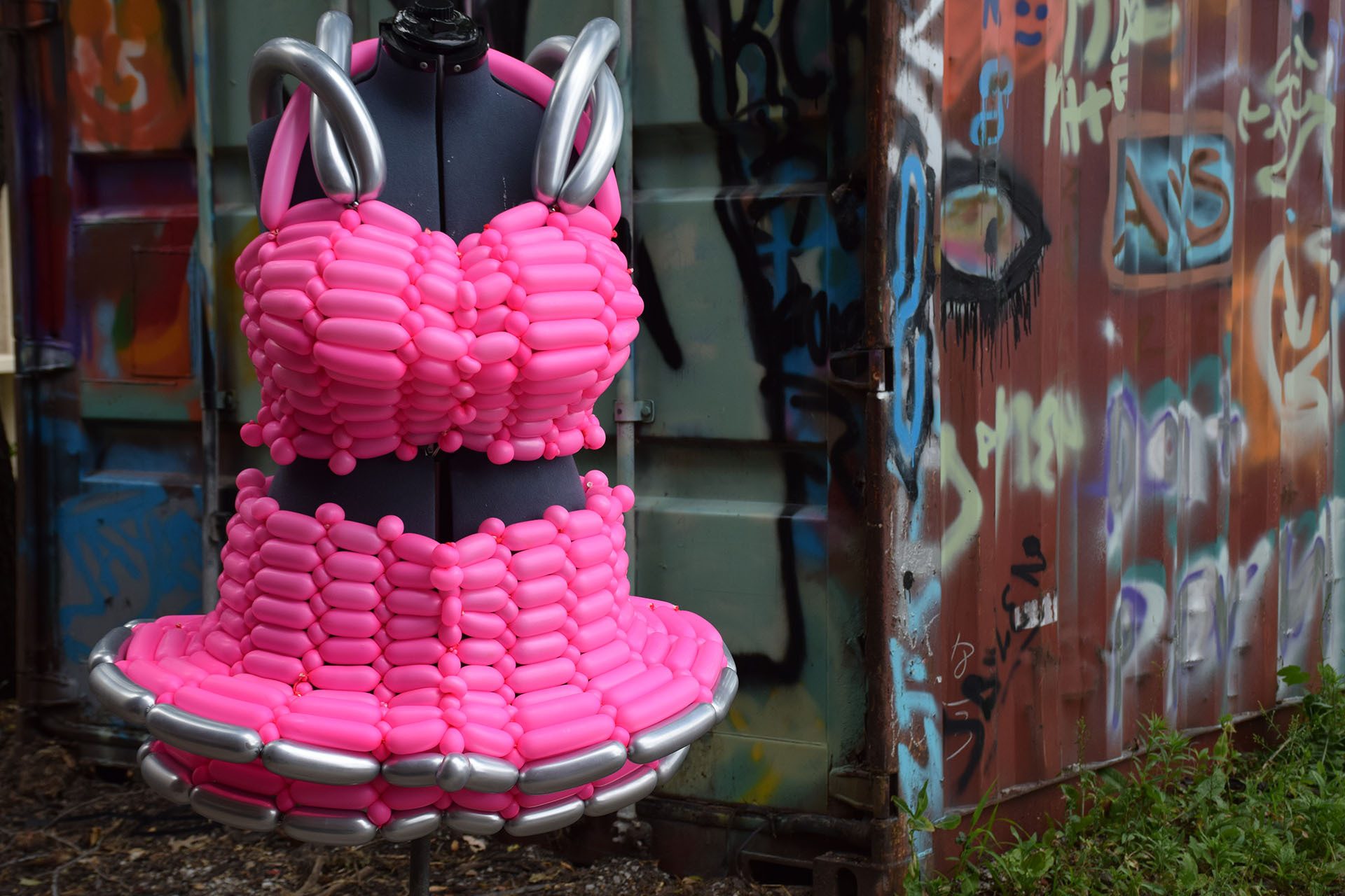 Pink Balloon Dress