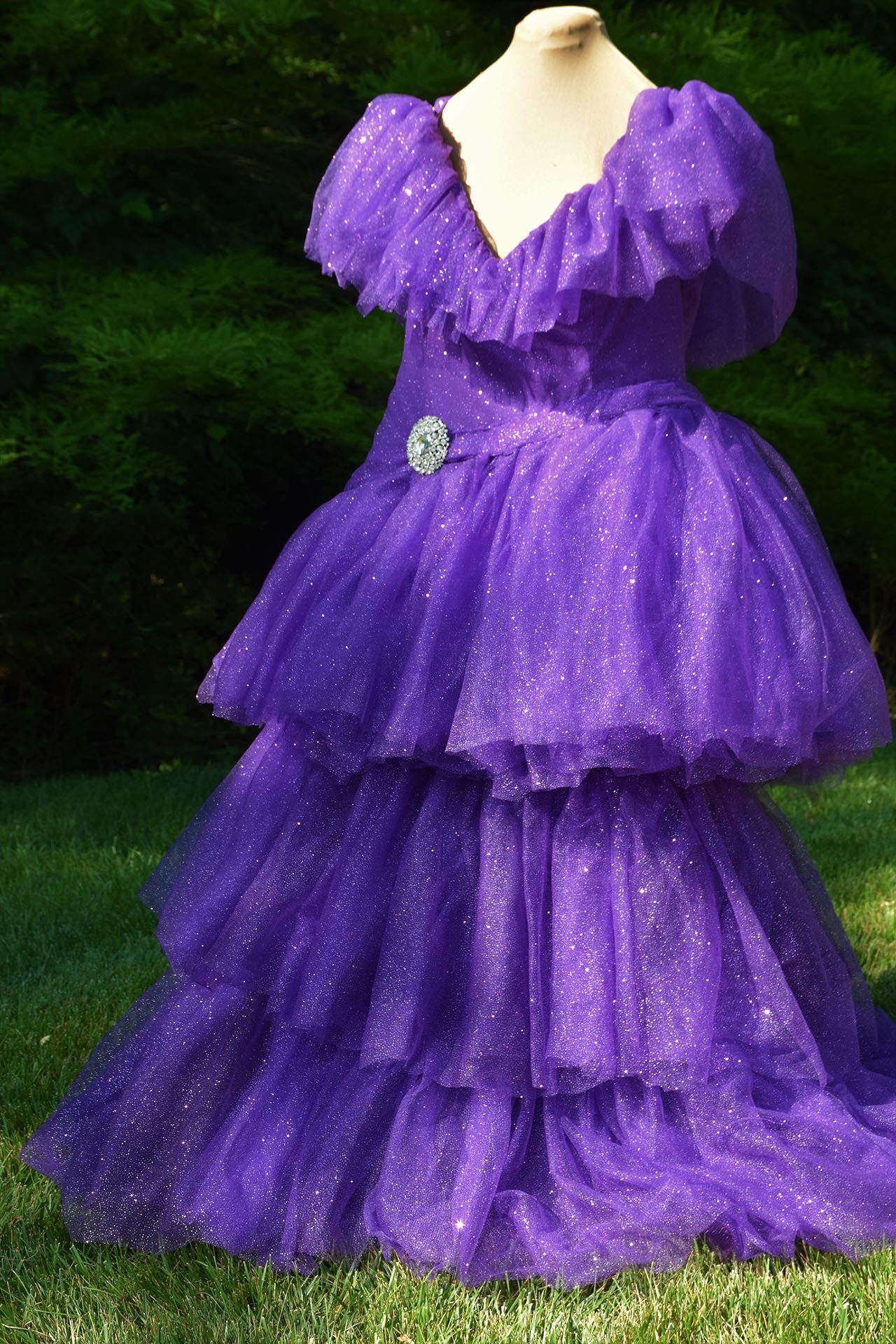 Purple dress