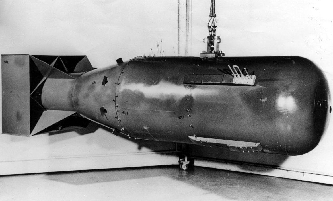 'Little Boy,' the atomic bomb dropped on Hiroshima.
