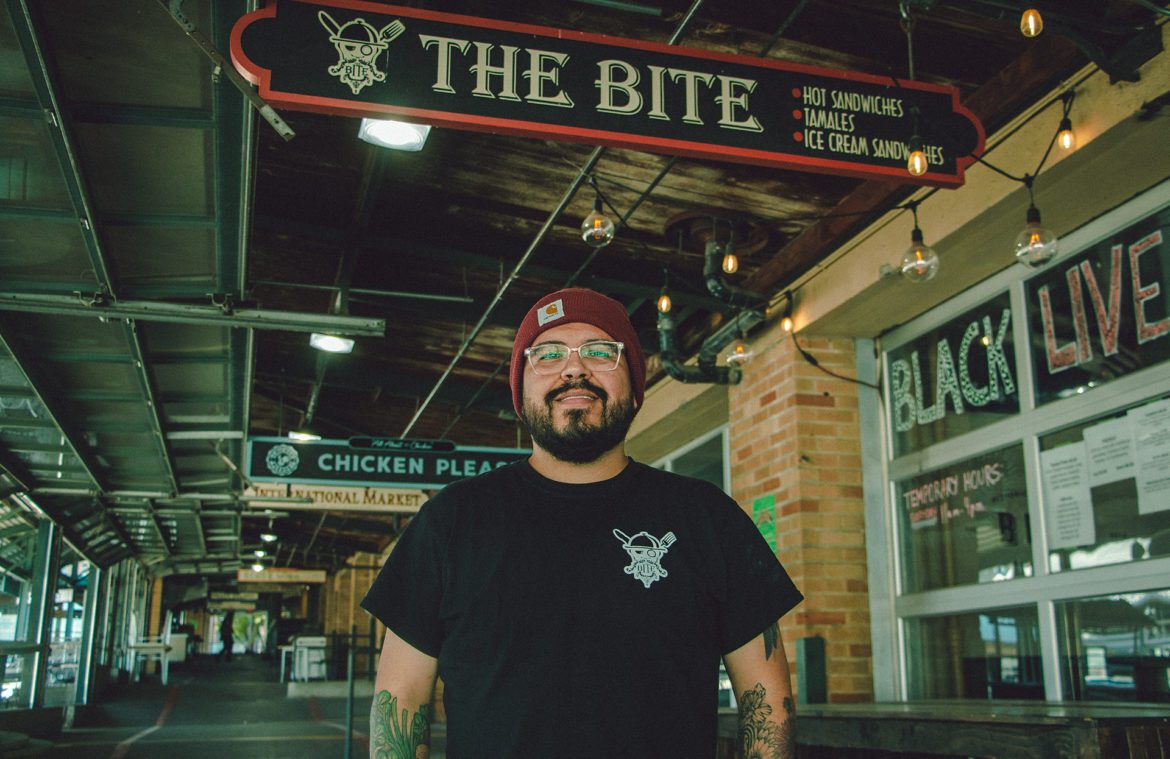 Carlos Mortera, owner of TheBite and POI-Ō )pronounced poh-yo