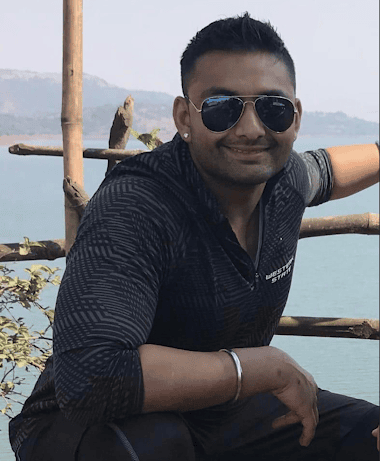 Yoga practitioner Ojas Patel