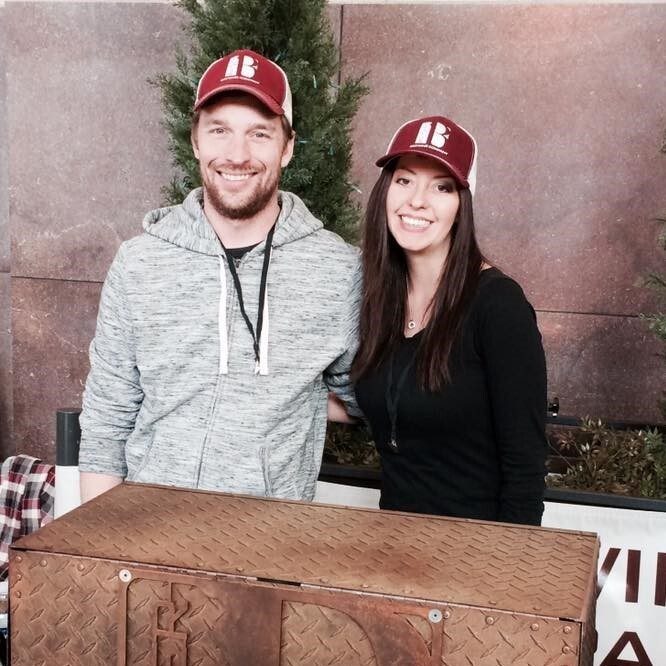Border Brewing Co. owners Eric and Tracy Marten.