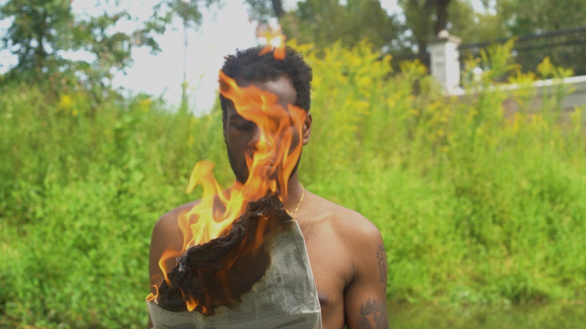 A still from Cami Thomas's short film, Tuko Sasa