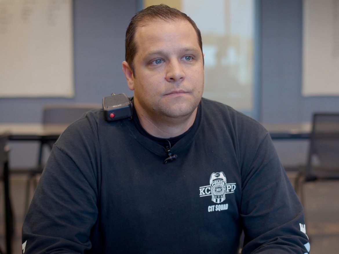 Officer Marc Canovi of the Kansas City Police Department