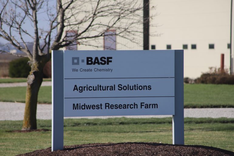 A BASF research farm