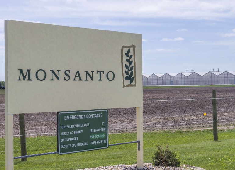 A Monsanto facility in Jerseyville, Illinois