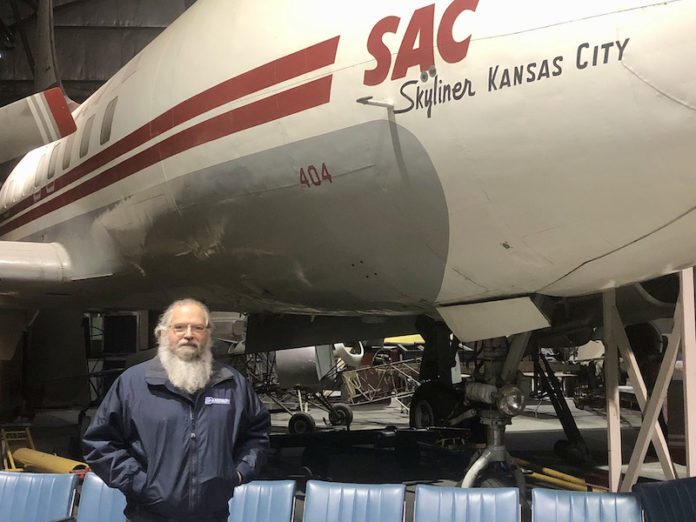 John Roper, chairman of the Airline History Museum at Wheeler Downtown Airport.