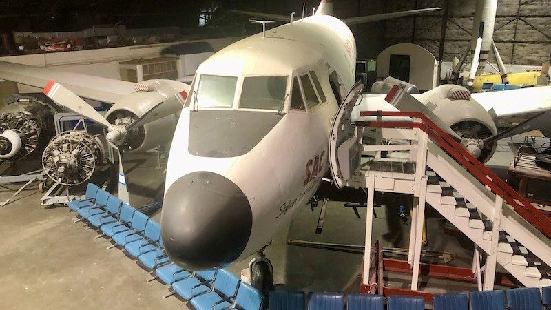 A Martin 404 airliner