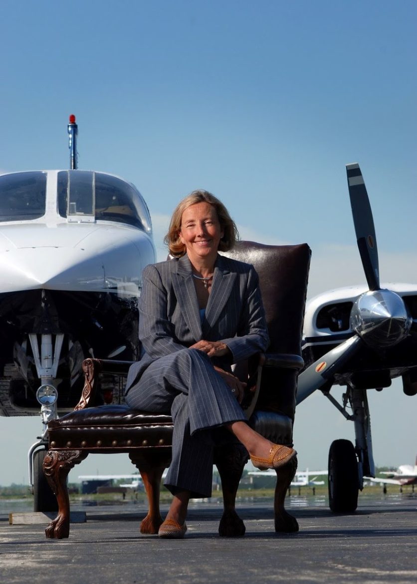 Michele Stauffer launched Kansas Aircraft Corp. in 1990.