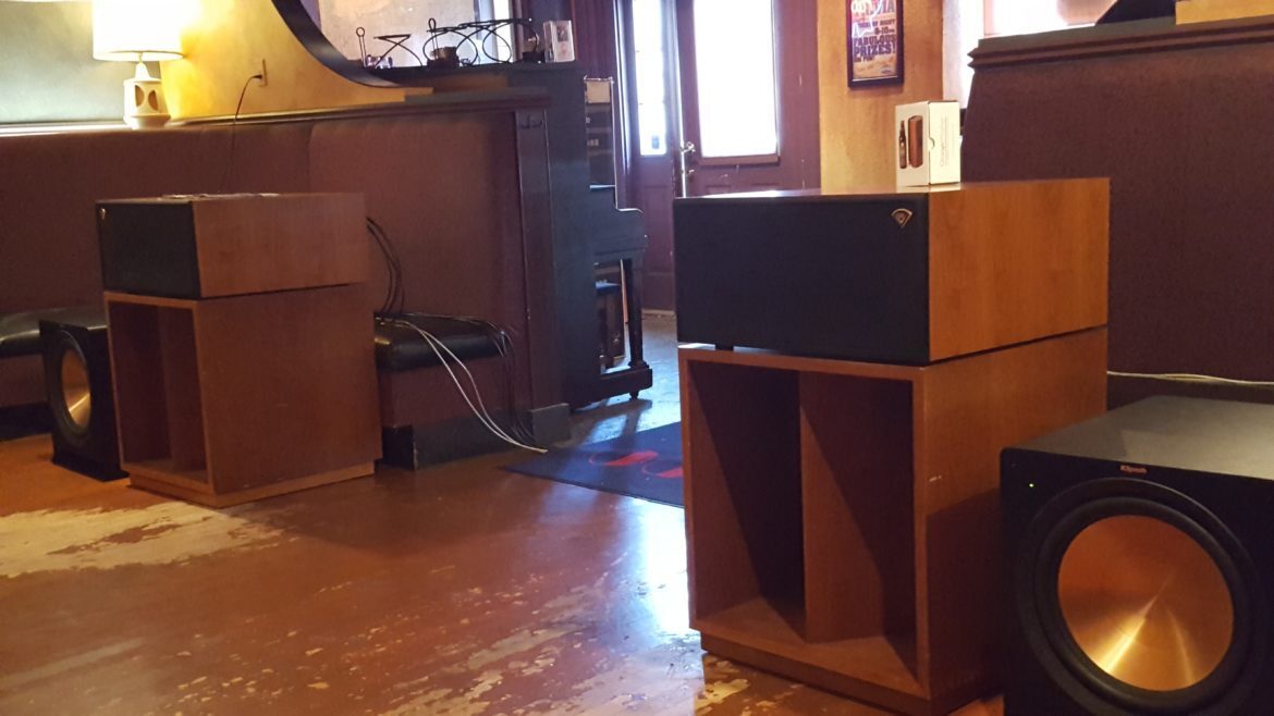 KC Listyn events featured a $150,000 state-of-the-art stereo system.