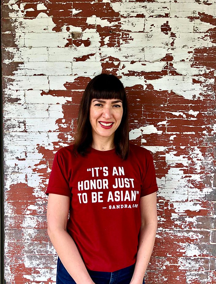 Kimberly Carlson grew up in the Midwest and felt the pressures to blend in. Now she's embraced her identity and Filipino heritage. (Courtesy)