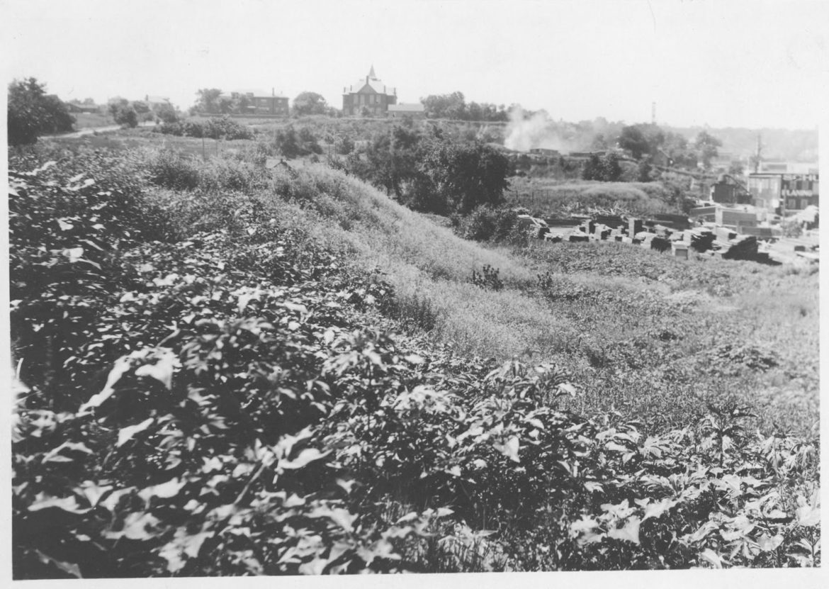 An image of brick kilns in Kansas City.