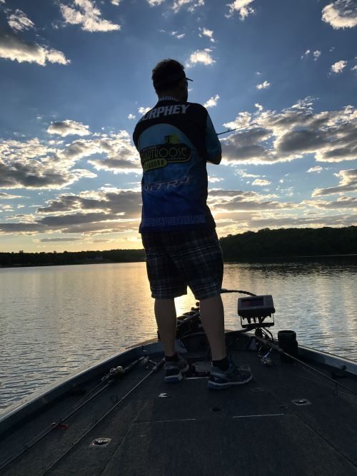 Dusk and night can be a good time to catch big bass in the heat of summer.