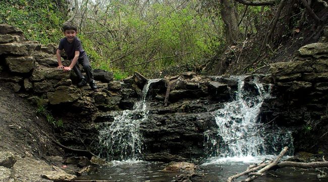 Cave Spring Park in Raytown, Missouri.