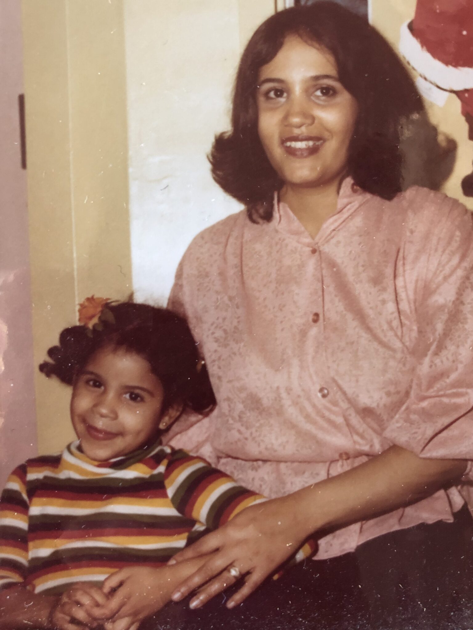 Joann Quiñones and her mother. (Contributed)