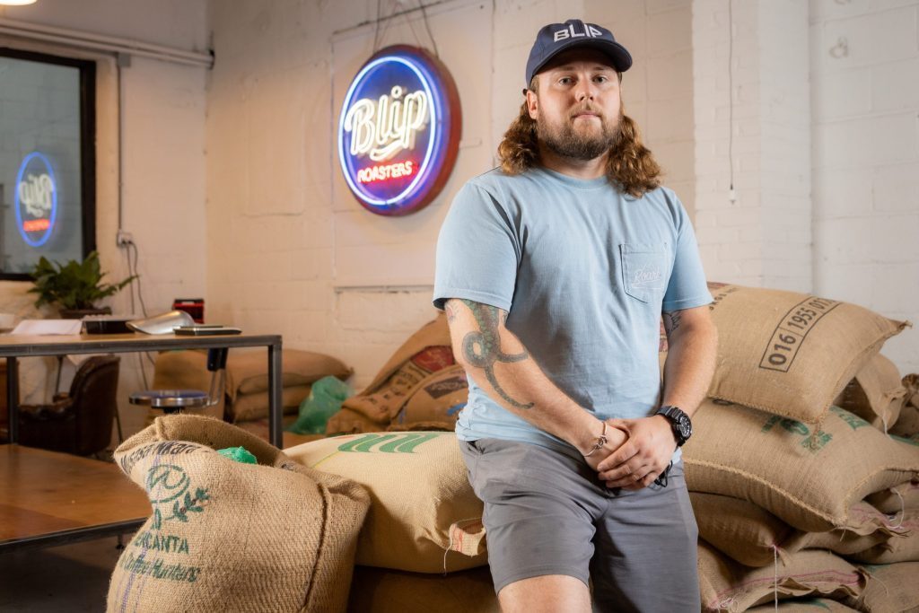Ian Davis is the owner of Blip, a coffee shop in Kansas City’s West Bottoms. Blip received a grant from the Restaurant Revitalization Fund that helped with reopening and hiring more staff.