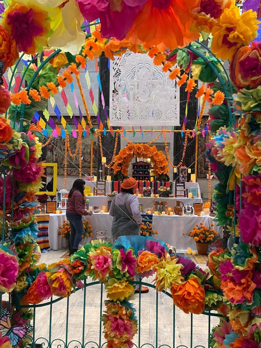 Vania Soto's ofrenda for the Nelson-Atkins Museum of Art's 11th Annual Dia de Los Muertos celebration is on display through Nov. 15.