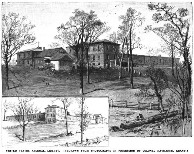 Eight days after the attack on Fort Sumter in South Carolina, marking the beginning of the Civil War, secessionists raided the Liberty Arsenal, a federal ordnance depot.