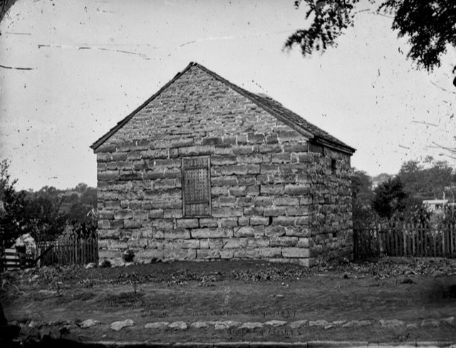Mormon prophet Joseph Smith spent several months beginning in late 1838 incarcerated in the basement of this Liberty jail.