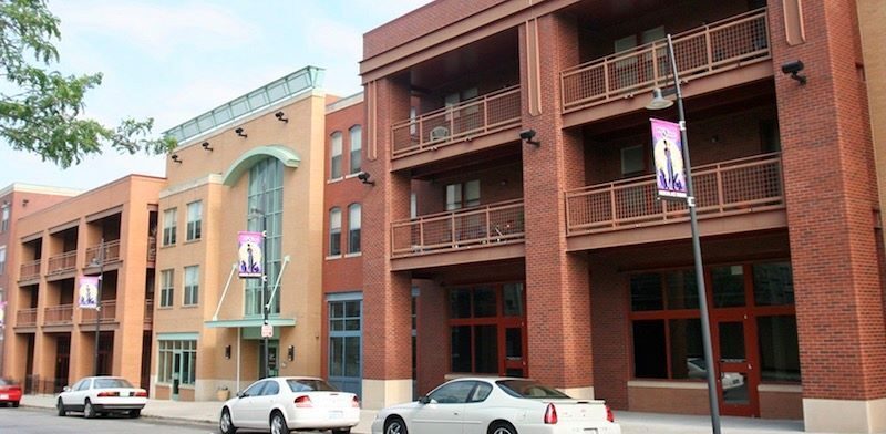 McCormack Baron Salazar apartments in the 18th and Vine District.