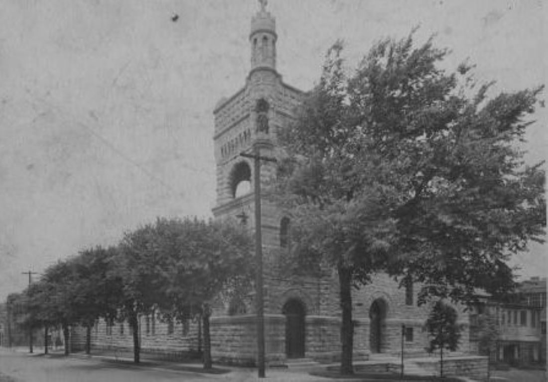 The limestone Sacred Heart Church has stood at 2544 Madison Ave. since the late 1890s.