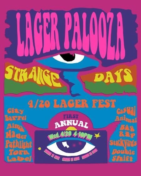 Lagerpalooza flyer