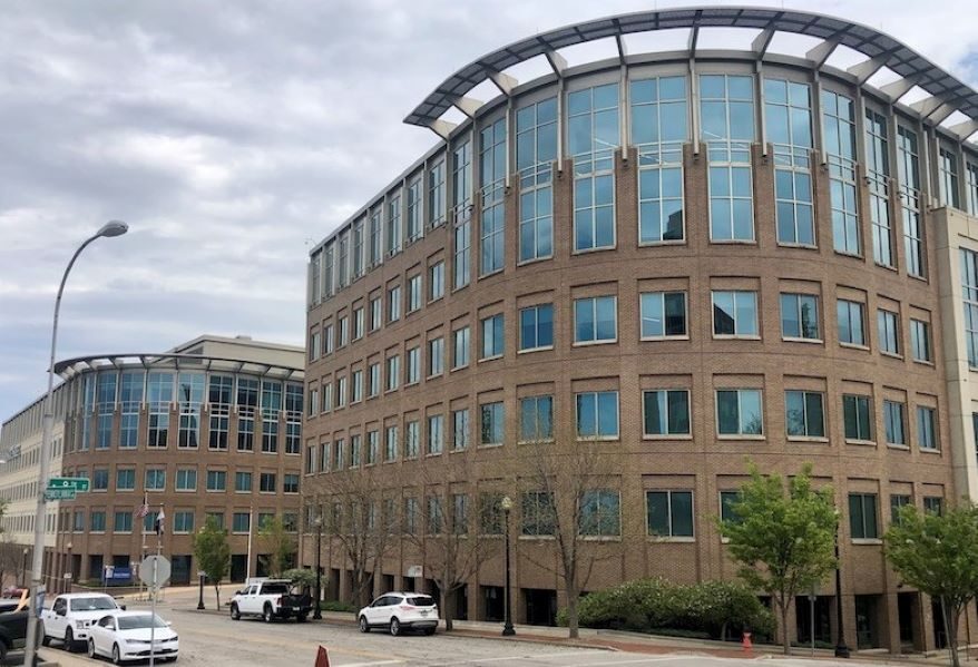 At one time, State Street occupied most of this two-building campus on Pennsylvania.